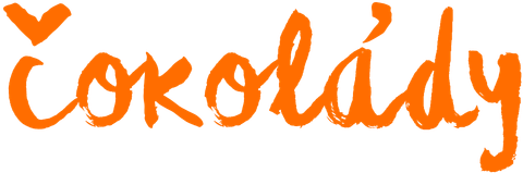 Křídový nápis „čokoládové“
